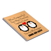 Carnet quand les pingouins trouvent leur partenaire ils r (Côté Droit)