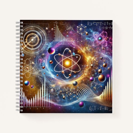 Carnet Quantum Atoms & Cosmic Energy (Devant)