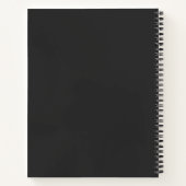 Carnet QUANTUM Vagues scientifiques Abstraites | Grunge R (Dos)