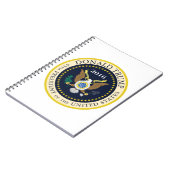 Carnet quarante-cinquième Président des États-Unis (Côté gauche)