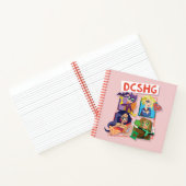 Carnet Quartet Filles DC Super Hero (Intérieur)