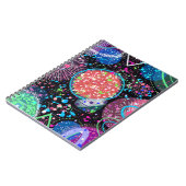 Carnet Quartier Galactique : Carte Postale d'Art Abstrait (Côté gauche)