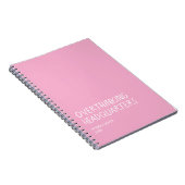 Carnet Quartier Général de la Suranalyse – Note de la Sur (Côté Droit)