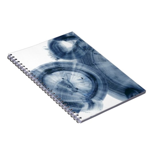 Carnet Quasars - Cercles bleu encre (Côté Droit)