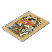 Carnet quatre animaux célestes (Côté gauche)