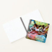 Carnet Quatre Ballerinas par Degas Sketchbook (Intérieur)