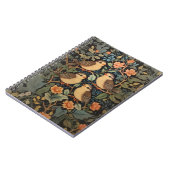 Carnet Quatre Bébés mignons Oiseaux Nature Inspiré (Côté gauche)