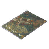 Carnet Quatre danseurs d'Edgar Degas, Ballet Fine Art (Côté gauche)