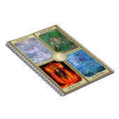 Carnet Quatre éléments (Côté Droit)