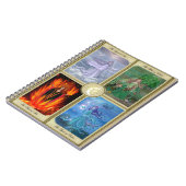 Carnet Quatre éléments (Côté gauche)