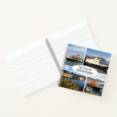 Carnet Quatre images de bateaux écossais et décors (Intérieur)