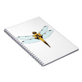Carnet quatre libellules tachetées (Côté Droit)