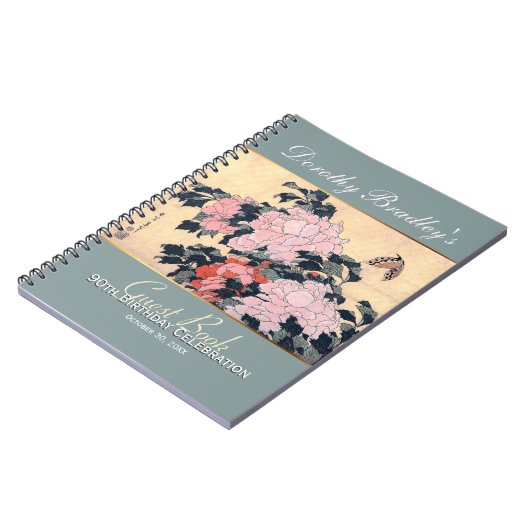 Carnet quatre-vingt-dixième Invité fait sur commande B de (Côté gauche)