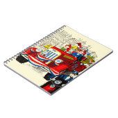 Carnet Quatrième de défilé de juillet (Côté gauche)