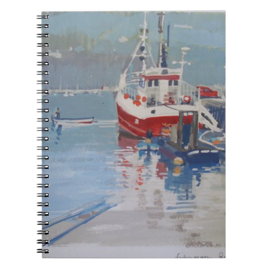 Carnet Quay Salcombe du pêcheur (Devant)
