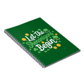 Carnet Que les frénésies commencent Drôle de St Patrick (Côté Droit)