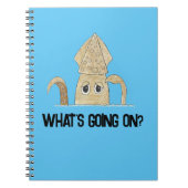 Carnet "Que se passe-t-il ?" Howard confuse le calmar (Devant)