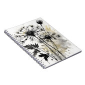 Carnet Queen Anne's Lace - Watercolor flowers (Côté Droit)