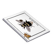 Carnet Queen Bumble Bee (Côté Droit)