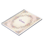 Carnet queen notebook (Côté gauche)