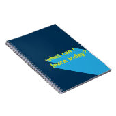 Carnet Queest-ce que je peux apprendre aujourd'hui ? (Côté Droit)