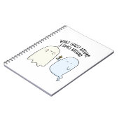 Carnet Quel fantôme autour revient autour du jeu de mots  (Côté gauche)