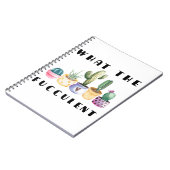 Carnet Quel Fucculent (Côté gauche)