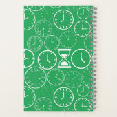 Carnet Quelle heure est-il.b Green BG (Verso)