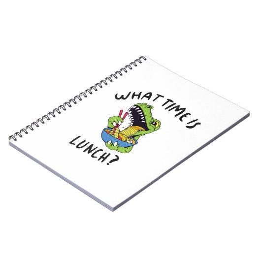 Carnet Quelle heure est le déjeuner (Côté gauche)