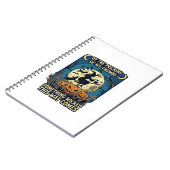 Carnet Quelque chose de méchant arrive Sorcière Halloween (Côté gauche)