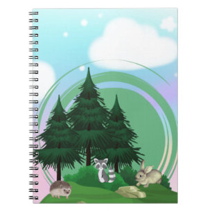 Carnet quelques amis de la forêt