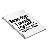 Carnet Quelques jours je me stupéfie (Côté Droit)