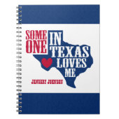 Carnet Quelqu'un au Texas m'aime (Devant)