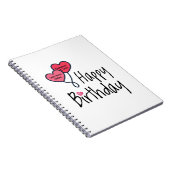 Carnet Quelqu'un que j'aime est né aujourd'hui - Joyeux a (Côté Droit)