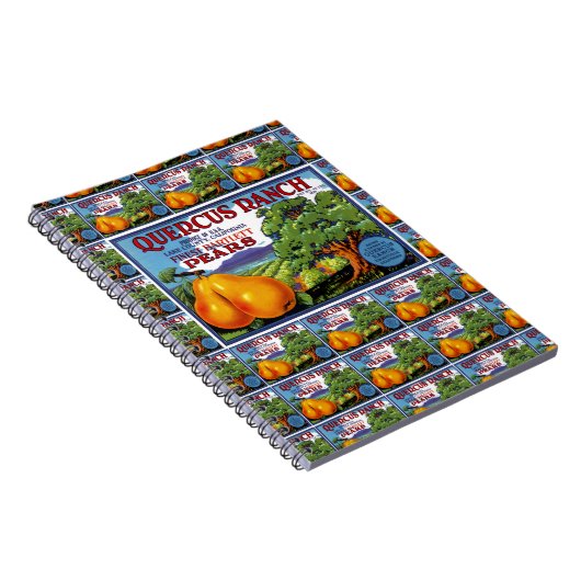 Carnet Quercus Ranch Pears multi-print (Côté Droit)