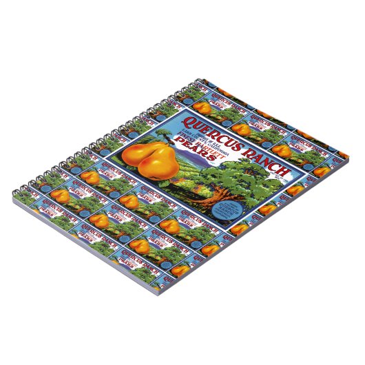 Carnet Quercus Ranch Pears multi-print (Côté gauche)