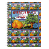 Carnet Quercus Ranch Pears multi-print (Devant)
