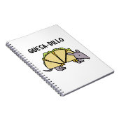 Carnet Quesa-Dillo Blague drôle de Quesadilla (Côté Droit)