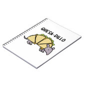 Carnet Quesa-Dillo Blague drôle de Quesadilla (Côté gauche)