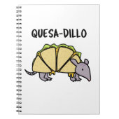 Carnet Quesa-Dillo Blague drôle de Quesadilla (Devant)