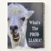 Carnet Qu'est-ce que le Prob-Llama ? Jote Drôle LLAMA (Dos)