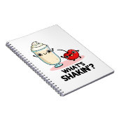 Carnet Qu'est-ce qui secoue la blague de milkshake à la c (Côté Droit)