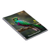 Carnet "Quetzal radiant" (Côté Droit)