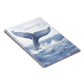 Carnet Queue de baleine de l'océan bleu (Côté Droit)