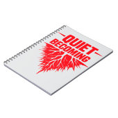 Carnet Quiet Becoming (Côté gauche)