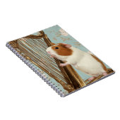 Carnet Quiet Melody – Elegant Guinea Pig Notebook (Côté Droit)