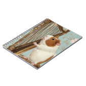 Carnet Quiet Melody – Elegant Guinea Pig Notebook (Côté gauche)