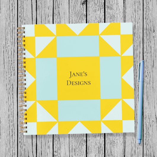 Carnet Quilt Block Arizona Star