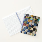 Carnet Quilt de poche Denim (Intérieur)