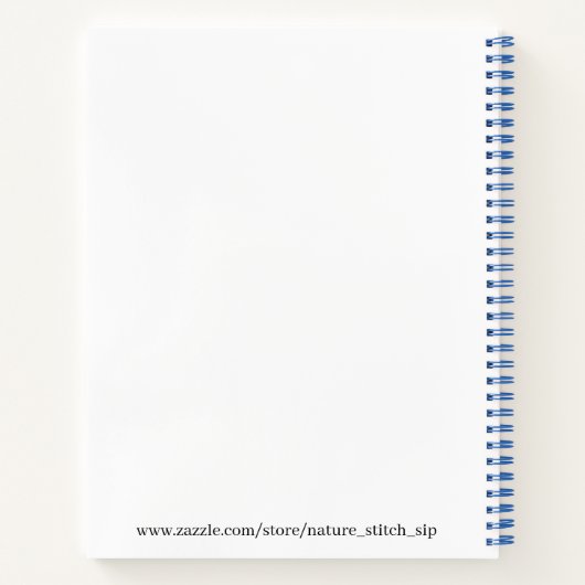 Carnet Quilt de poche Denim (Dos)